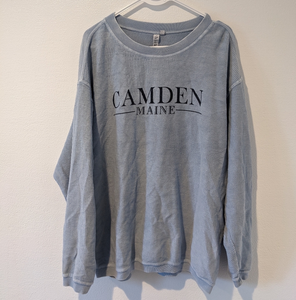 Camden Maine Oversized Sweatshirt